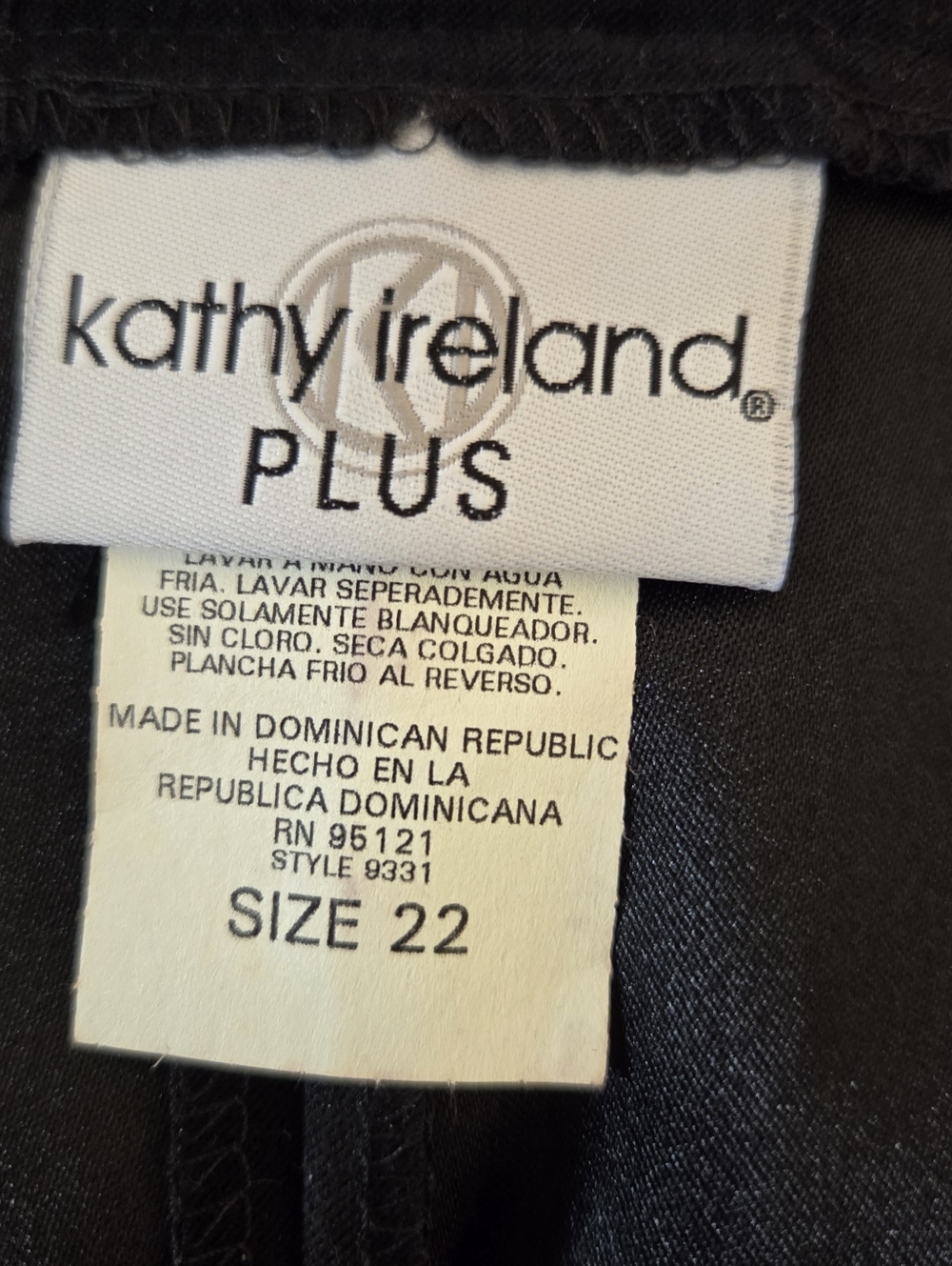 Kathy Ireland Plus Black Faux Suede Maxi Skirt Size 22 High Rise Minimalist - Picture 5 of 14